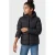 s.Oliver pied-de-poule winterjas – zwart