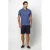 Profuomo relaxed chino short donkerblauw