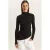 Getailleerde Coltrui Blouse met Lange Mouwen en Rimpeldetail