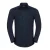 Russell Collection Heren Oxford Getailleerd Formeel Overhemd Met Lange Mouwen (Heldere marine)
