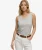 Scoop Neck Tanktop Light Grey