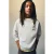Mango Kids sweater met backprint – ecru