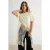 TRENDYOLMİLLA Dames Effen Kort Oversized T-shirts