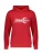 NIKE Sportsweatshirt  rood / zwart / wit