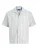 JACK & JONES Overhemd  ecru / blauw