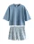 Next Korte pyjama  blauw / wit