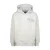 Vingino hoodie met backprint en tekst – lichtgrijs