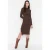 Trendyol Vrouw/Meisje  Staande kraag Bodycon Midi Jurk