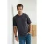 TRENDYOL MAN Heren Blauw Effen Kort Relaxed fit T-shirts