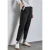 Street One Dames Jersey keperstof cargo broek in Zwart