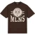 Malelions Men Crest T-Shirt | Dark Brown