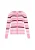 usha BLUE LABEL Gebreid vest  rosa / lichtroze / donkerrood / wit