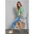 Street One Dames Gestreept shirt in Groen