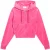 Juicy Couture Iccle diamante oversized cropped hoodie