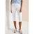 3/4 Mid Waist Slim Legs broek met omslag