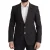 Dolce & Gabbana Zwarte Effen TAORMINA Colbert voor Mannen