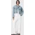 AllSaints Sonny Crop Jacket Light Indigo