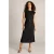 Ivy Beau maxi jurk zwart