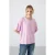 Oversized Katoen-Modal Rundhals T-Shirt