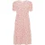 Mymo midi-jurk Nolie Dames Wit Veelkleurig