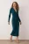 TRENDYOLMİLLA Dames Groen Effen Maxi Lang Stijlvol/Avond Bodycon Jurken