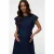 VERO MODA MATERNITY zwangerschaps korte jurk donkerblauw