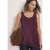Top met ronde hals en decoratief kant