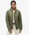 Fuji Lite jas met Ruitvormige Wattering Groen