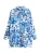Next Tuniek  blauw / aqua / donkerblauw / wit