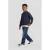 Orange Stars sweater – donkerblauw