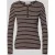 Christian Berg Woman Slim fit shirt met lange mouwen van katoenmix met korte knoopsluiting