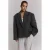 Alix the Label jack met logo – antraciet