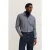 Bugatti Herren Vrijetijdsshirt met lange mouwen in modern fit met button-down kraag