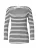 Lindex Shirt ‘Pacific’  donkerblauw / wit