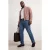 TRENDYOL MAN Heren Donkerblauw Effen Normale taille Grote maten Jeans