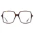 Gucci Montures de lunettes GG1003O 002 Havane foncï¿½ femmes
