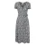 Mountain Warehouse Dames/Dames Santorini Pauwenveer Midi Wrap Dress (Marine)