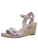 Tamaris Sandalen met riem  blauw / lila / pink / wit