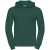 Russell Effen Heren Hoodie (Fles groen)