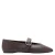 Mango leren ballerina’s donkerbruin