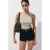 Mango top met glitters – beige