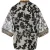 Devotion Twins Ethnic Blouse Print Black Offwhite