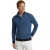 Baileys trui katoen half zip donkerblauw