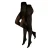 Anytime microfibre panty 60 denier – zwart (set van 2)