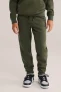 Salty Dog slim sweatpant donkergroen