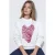 Sweatshirt met geborduurd hart