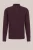 WE Fashion – Heren Regular fit trui met structuur – Regular fit – Aubergine – Katoen –