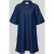 My Essential Wardrobe Jeansjurk van mix van katoen en lyocell met ritssluiting