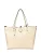 Isabella Rhea Beige Rundleer Tas