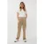 EsQualo Trousers Cargo Satin Gold